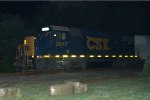 CSX GP38-2 2647 bringing up the rear on WPBU-20